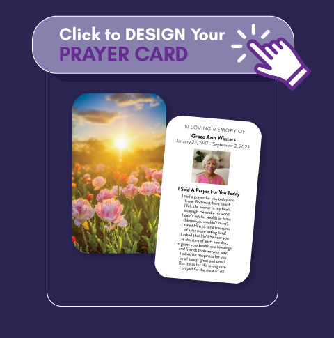 Prayer Card Templates